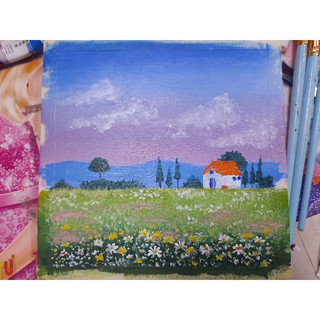Tranh canvas trang trí 20x20