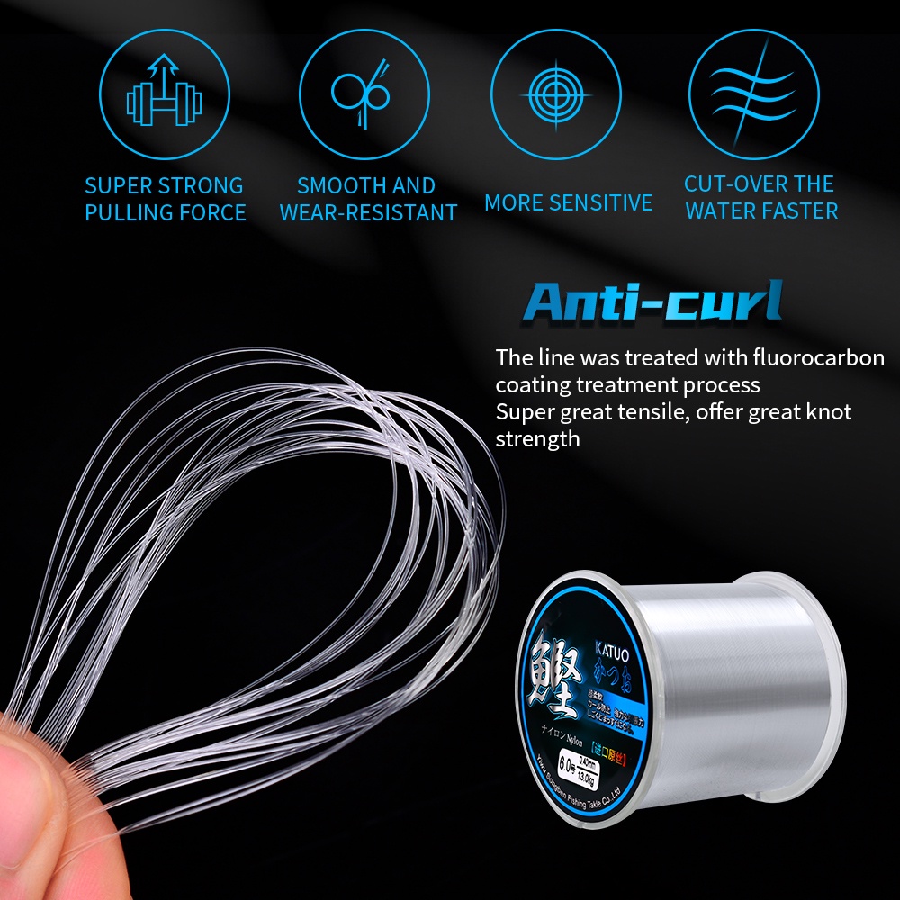 CUREL Cuộn Dây Cước Câu Cá PROBEROS 500m 5.73-43LB