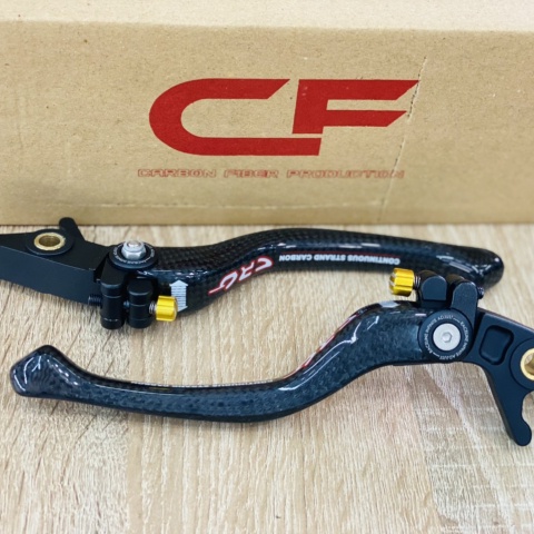 Tay thắng Carbon cho Honda SH (2 đĩa)