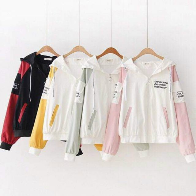 [Ảnh Thật] Áo Khoác Dù Nam Nữ Form Rộng Unisex 2 Lớp BASIC Có Dây Rút Phong Cách Ulzzang  AK89