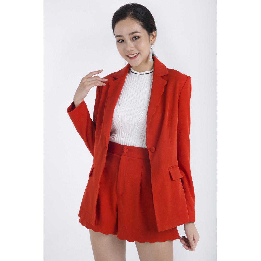 [NHẬP WABRTL5 GIẢM 10% TỐI ĐA 50K ĐH 250K ]Áo Vest Nữ cổ cách điệu thiết kế IVY moda MS 67M4894