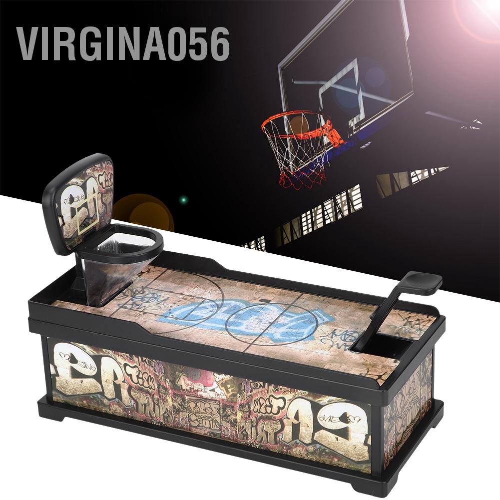 Virgina056 Basketball Coin Shooting Money Saving Bank Box Kids Toy Gift Desktop Game