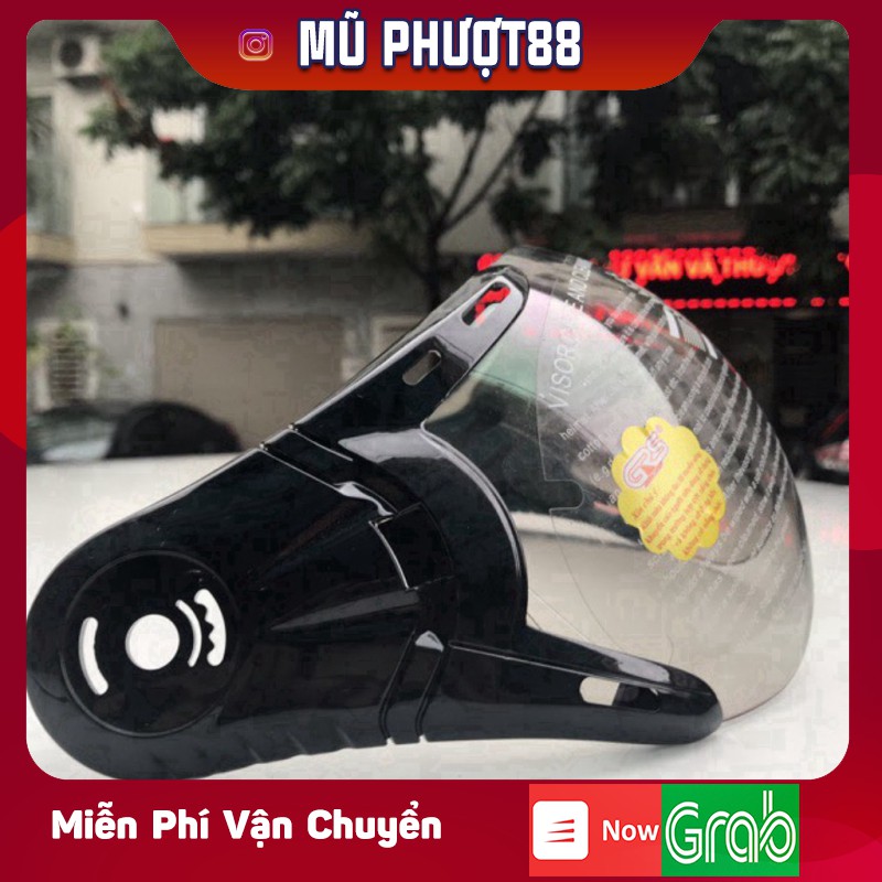 Kính mũ bảo hiểm GRS A33K - A737K - A102K - A760k , A368k ..đủ màu - Kính cho mũ GRS chính hãng clip thật