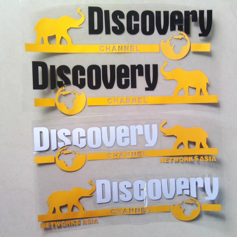 Decal Tem Chữ Discovery Trang Trí ô Tô Ms-08