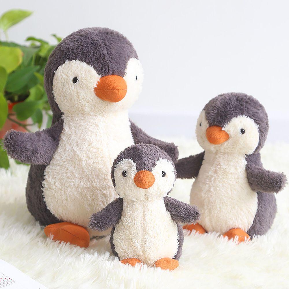 LILYES Thú Nhồi Bông Hình Chim Cánh Cụt 16 / 20 / 30cm Trang Trí Phòng Bé