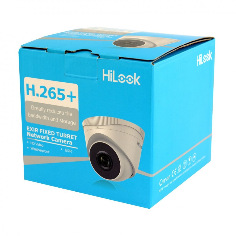 Camera IP Dome hồng ngoại 4.0 Megapixel HILOOK IPC-T240H - Hàng chính hãng