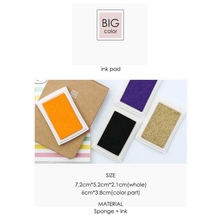 Tấm silicone 15 màu in họa tiết dùng trang trí sổ tay diy