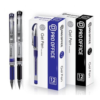 Bút PRO OFFICE Gel Pen 0,7mm PO-GP901B 1hộp/12c