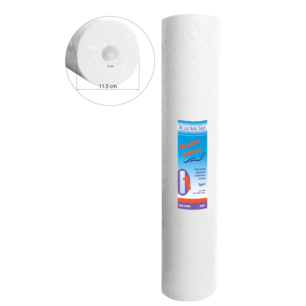 Bộ 2 lõi lọc nén PP Bigblue 5 micron | BigBuy360 - bigbuy360.vn