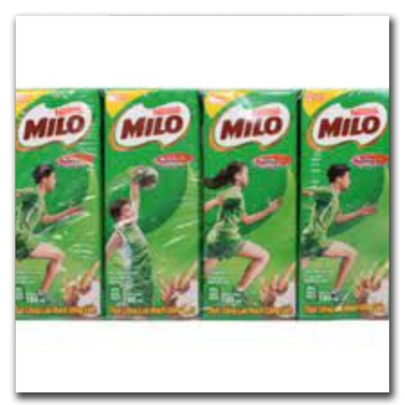 Sữa milo lúa mạch 180ml vỉ 4 hộp