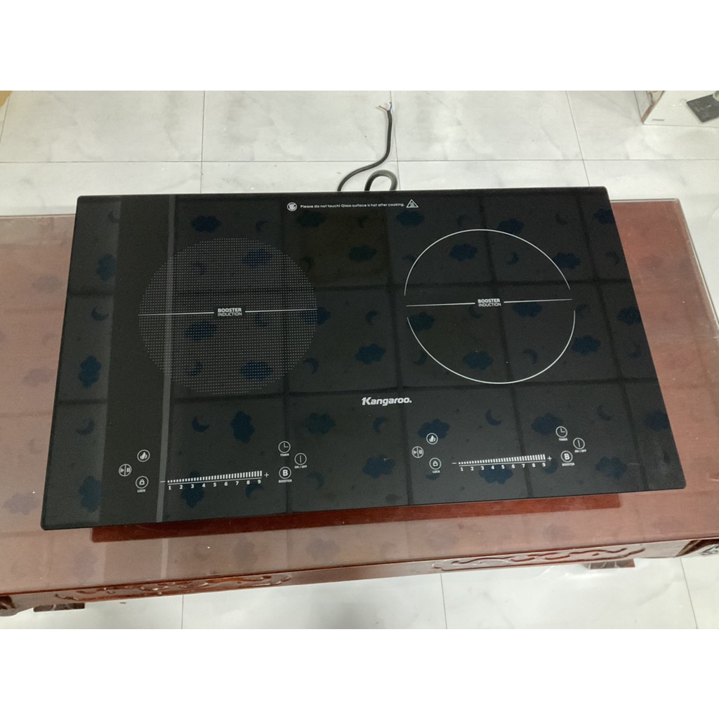 Bếp từ đôi lắp âm Kangaroo KG855i - Hàng trưng bày