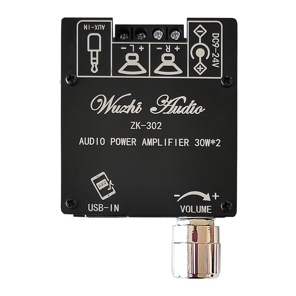 Mô-đun khuếch đại âm thanh kỹ thuật số DIYMORE ZK-302 30W+30W