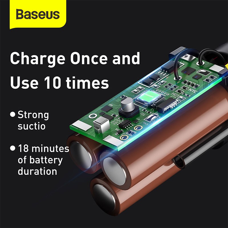 Máy Hút Bụi Cầm Tay Baseus Mini A2 5000pa Cho Xe Hơi / Nhà Cửa / Văn Phòng | BigBuy360 - bigbuy360.vn