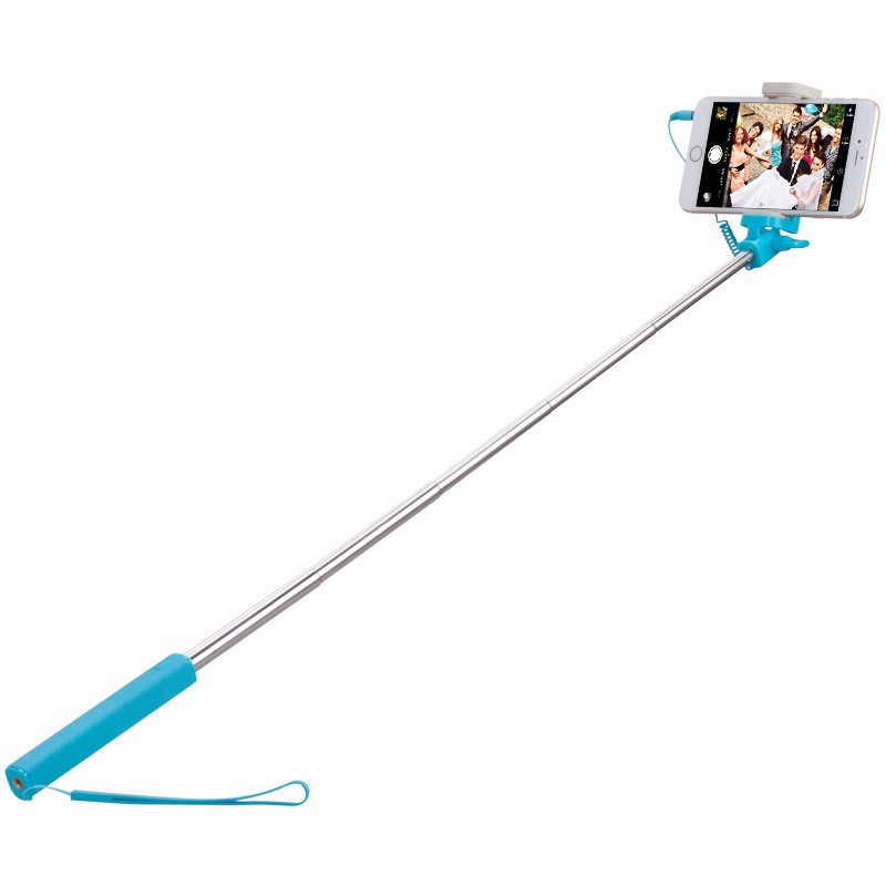 Momax mobile phone line control self-timer artifact rod mini selfie stick
