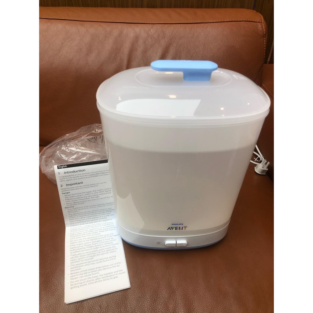 Máy Tiệt Trùng Bình Sữa 2in1 Philips Avent SCF922/03