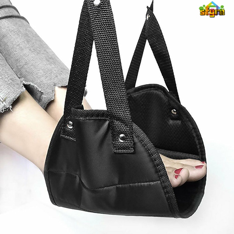 Võng Gác Chân Giảm Đau Nhức Tiện Dụng Cho Tàu Hỏa/Xe Buýt/Máy Bay