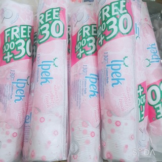 Bông tẩy trang ipek 130 miếng