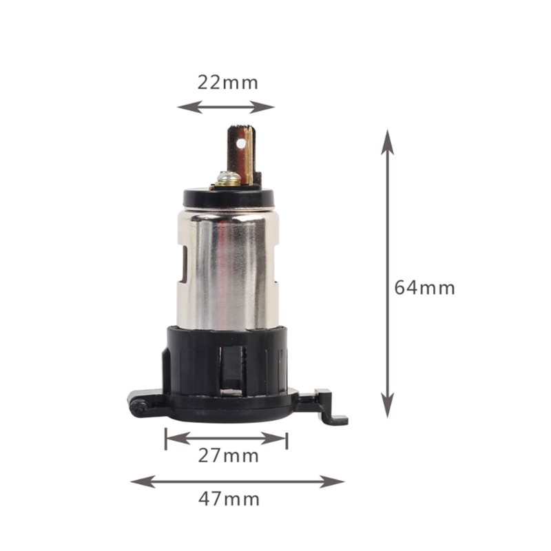 Ổ cắm bật lửa dành cho xe hơi mm 12v 120w