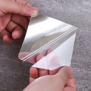 Móc dán tường tráng bạc siêu chắc 10 cái _QDecor