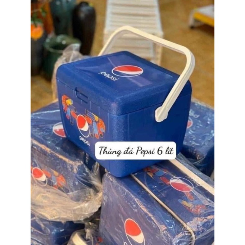 Thùng đựng đá pepsi