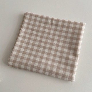 Khăn trải bàn màu caro be hướng hồng Hàn Quốc vintage,Khăn dã ngoại picnic, Phông Nền Chụp Ảnh Trang Trí Bàn Học