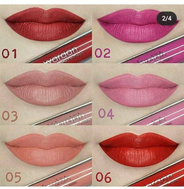 (Hàng Mới Về) Son Kem Lì Trang Điểm Lâu Trôi Wardah | BigBuy360 - bigbuy360.vn