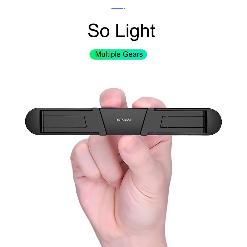 Giá đỡ laptop/máy tính bảng mini OATSBASF vô hình có thể điều chỉnh chiều cao tiện dụng