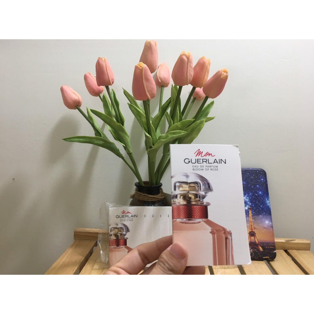 Vial nước hoa Mon Guerlain EDP Bloom of Rose