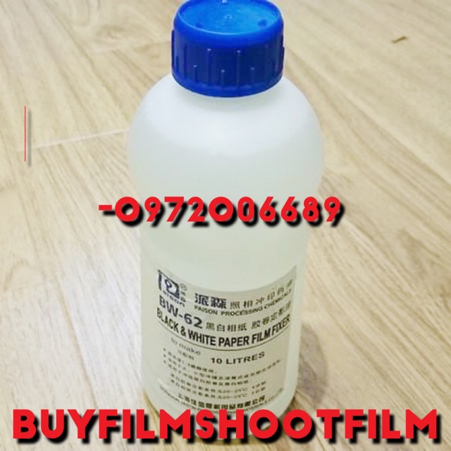 Fixer Shanghai BW62 Thuốc hãm tráng film đen trắng