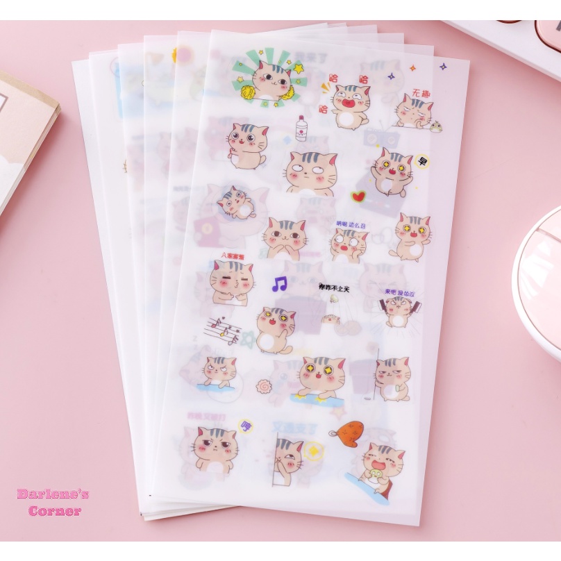 Sticker nhiều hình dễ thương