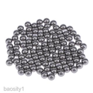 100 Pieces 5 mm Corrosion-Resistant Stainless Steel Replacement Metal Steel Balls ( Dark Gray )