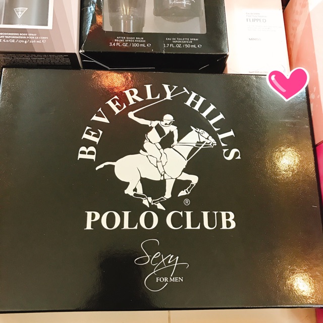🙋🙋🙋Bộ Nước hoa Nam Polo Club Sexy Auth