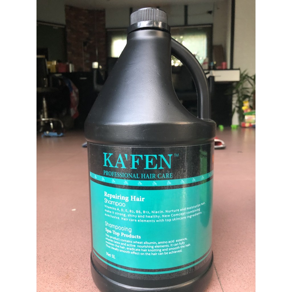 Dầu gội xả can 5L Kafen phục hồi tóc - siêu rẻ, siêu mềm mượt