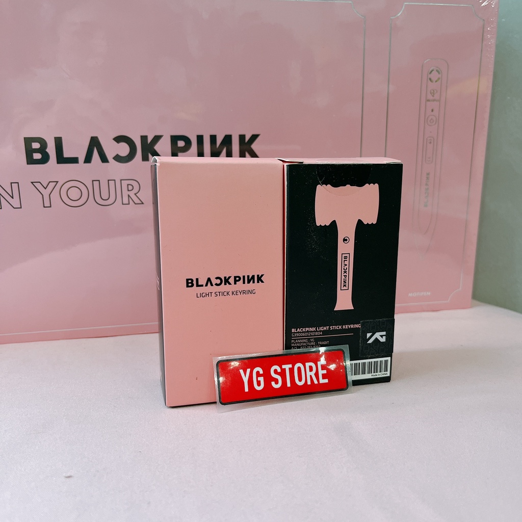 Móc khoá ls YG chính hãng  Mini Light stick BLACKPINK - BLACKPINK Keyring