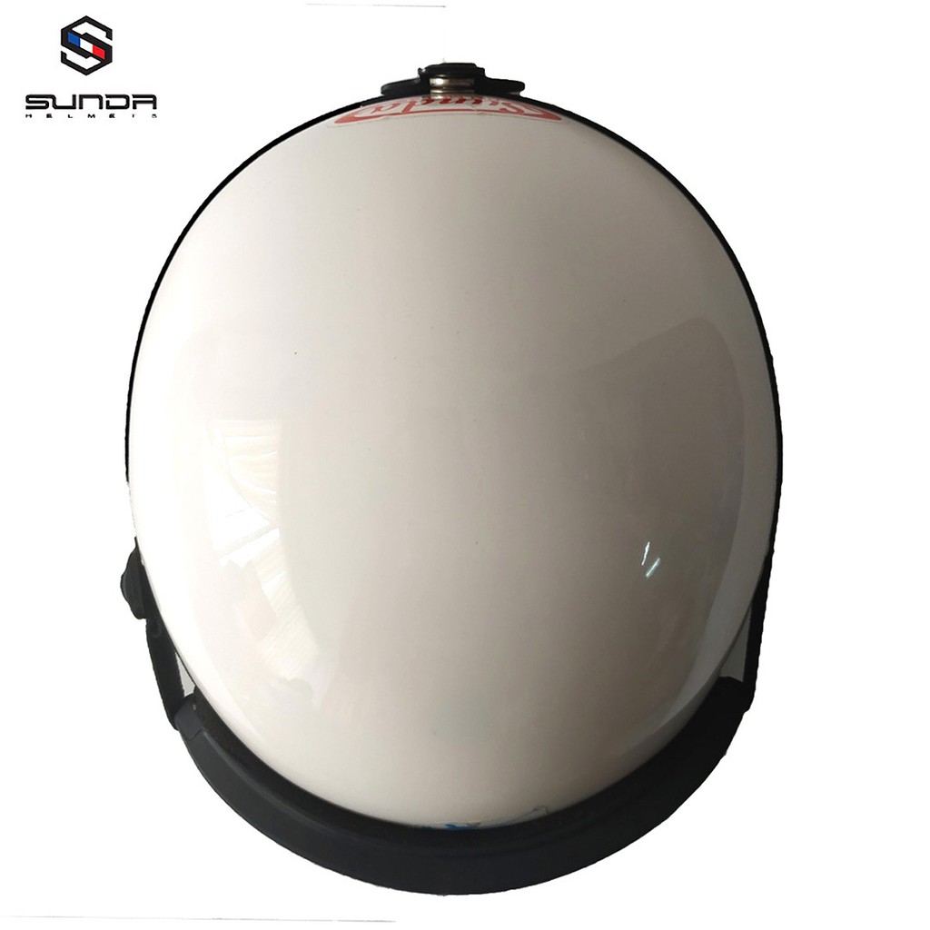 Nón bảo hiểm nửa đầu SUNDA HALYA kèm kính UV – nhiều màu
