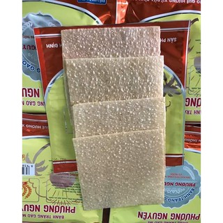 Bánh tráng nướng mè, nước dừa (Bình Định)