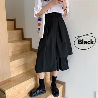 (BIGSIZE )Chân Váy Midi Cá Tính - Js244 Sẵn Trắng XL