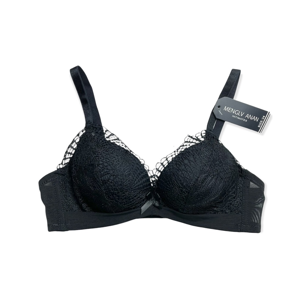 Áo Lót Nữ Bra Ren Không Gọng Nâng Ngực Mềm Mại Cao Cấp PINKSTORE ML03