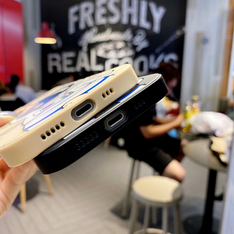 Ốp Điện Thoại TPU Mềm Hình Phi Hành Gia Dễ Thương Cho iPhone 13 12 11 Pro Max XS XR X 7 8 Plus + SE 2020