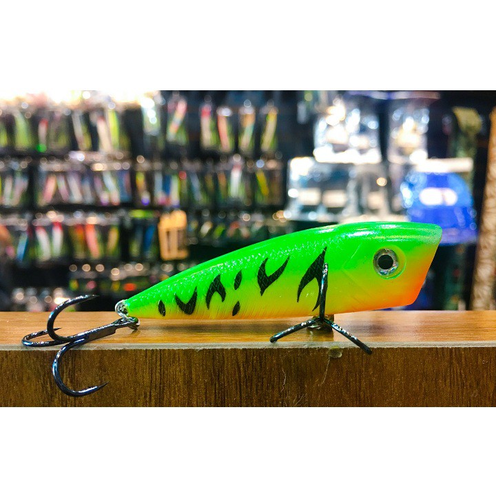 Mồi câu chẽm tầng mặt nước Waterpoper 10gram HKN Fishing