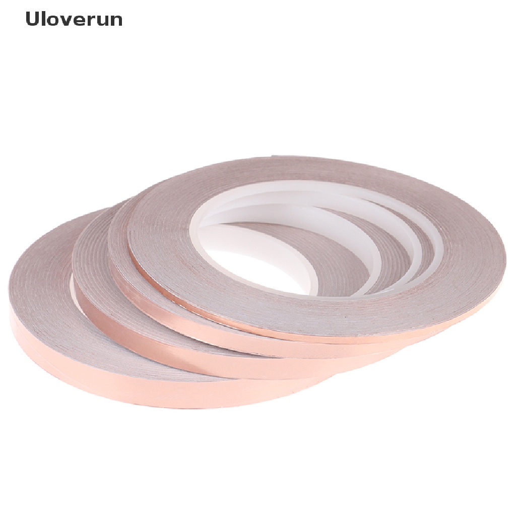 Băng keo lá đồng dẫn điện một mặt dài 30m