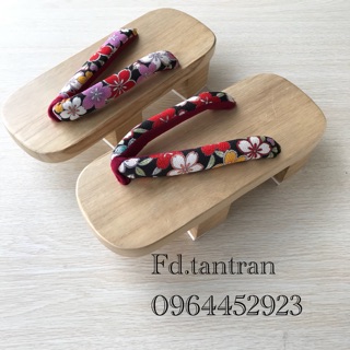 Guốc gỗ Geta nữ Nhật Bản