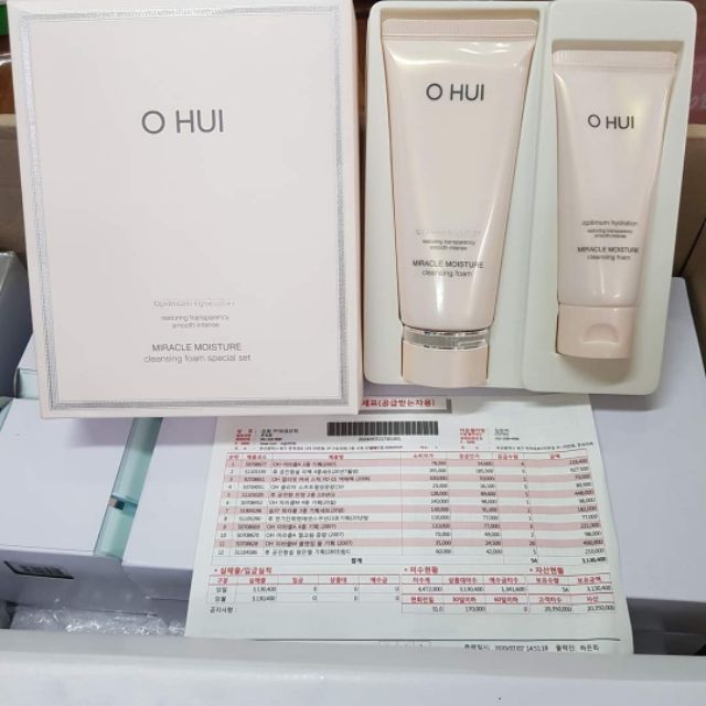 Set Sữa rửa mặt OHUI