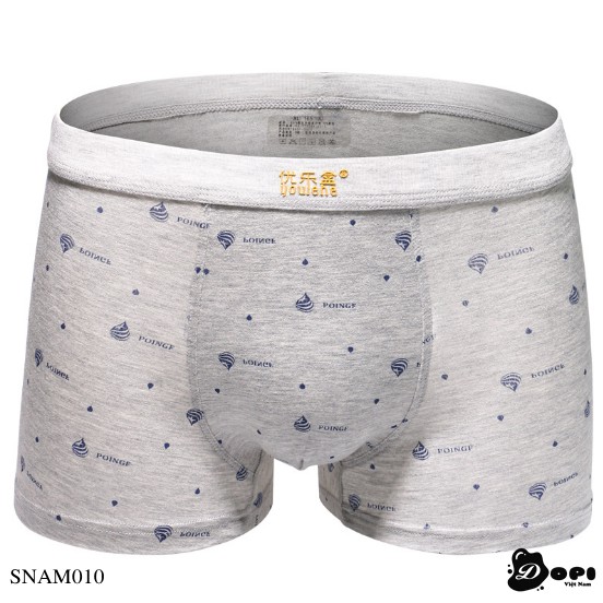 Quần lót nam boxer sịp đùi cao cấp có họa tiết