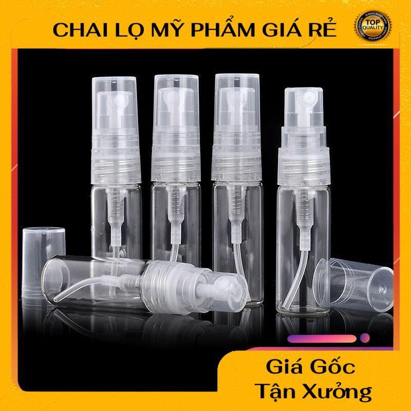 Lọ Chiết Nước Hoa ❤ RẺ VÔ ĐỊCH ❤ Lọ chiết nước hoa thủy tinh 3ml, 5ml và 10ml , phụ kiện du lịch