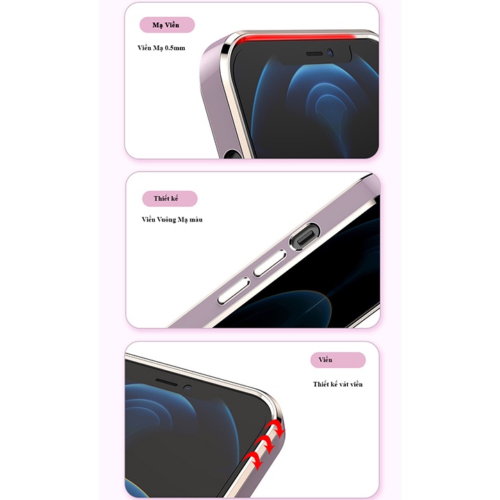 &quot;Ốp lưng Samsung J7 Prime Cạnh vuông&quot; _Mạ màu viền_Vát Cạnh_Màu sắc sang trọng ,Loại Tốt ,Ôm sát máy TimShop