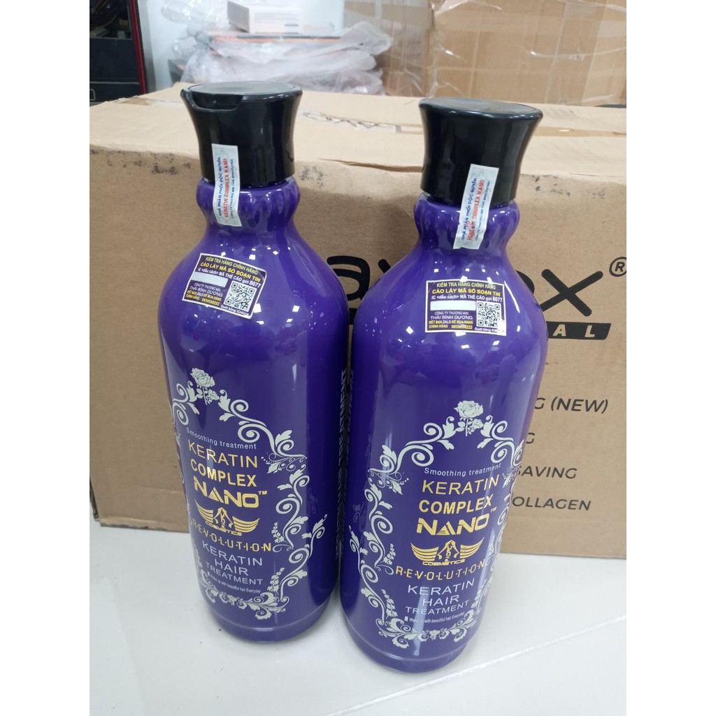 KERATIN COMPLEX NANO THỦY PHÂN TÍM chính hãng loại 1 🍰FREESHIP🍰, PHỤC HỒI TÓC NÁT KHÔ XƠ HƯ TỔN 1000ml