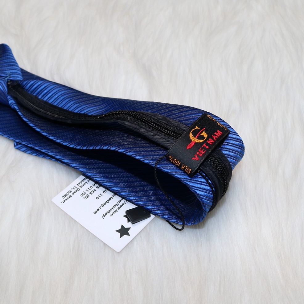 Cà Vạt Nam Thắt Sẵn KING Cavat Công Sở Bản Nhỏ 6cm, Caravat Cao Cấp ( C021 )
