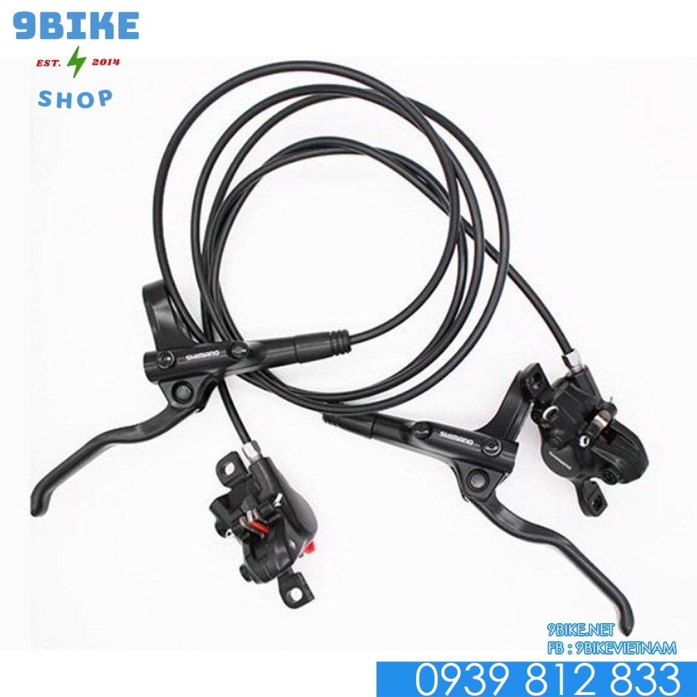 Cặp phanh dầu xe đạp thể thao Shimano MT200