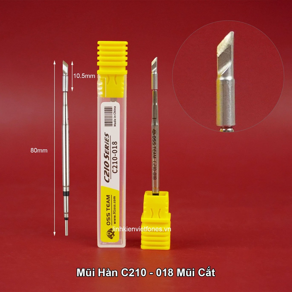 Đầu mũi hàn C210 - OSS TEAM